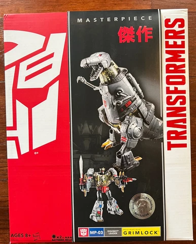 Transformers Masterpiece Grimlock MP-03 Toys R Us Exclusive NEW MISB Cover