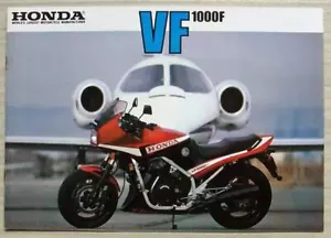 HONDA VF1000F MOTORCYCLE Sales Brochure 1984 #2C4036 - Picture 1 of 4