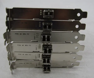 LOT OF  6 QLOGIC QLE2560L-DEL DELL 05VR2M  SINGLE-PORT NETWORK ADAPTER - Picture 1 of 4