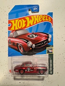 Hot Wheels Super Treasure Hunt Mercedes-Benz 300 SL Rojo STH Mercedes Benz 2023 - Imagen 1 de 3
