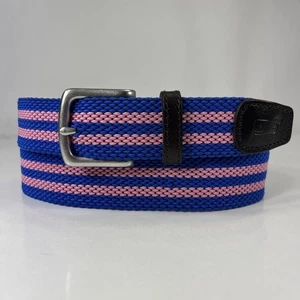 Cinturón elástico Vineyard Vines azul y rosa - talla 36 - Imagen 1 de 9