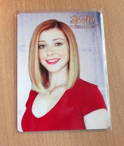 2017 Rittenhouse BUFFY the VAMPIRE SLAYER Alyson Hannigan WILLOW Metal card BM2 - Picture 1 of 2