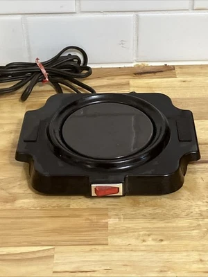 De Colección Bunn Bunn-O-Matic Cafetera Plato Calentador Acabado Porcelana Marrón Modelo BCW Foto 1 de 4