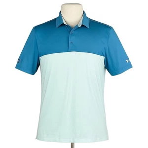 Under Armour Mens XL Polo Shirt Short Sleeve HeatGear Loose Fit Golf Active - Picture 1 of 11
