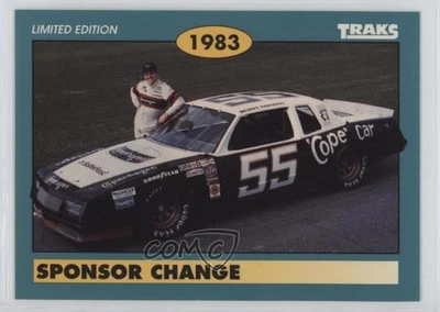 1992 Traks Benny Parsons Limited Edition Benny Parsons Sponsor Change #44 HOF - Image 1 of 2