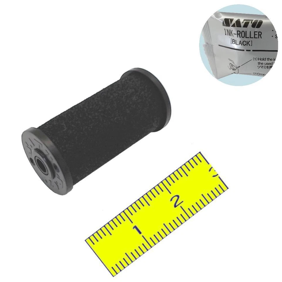 MARKENLOS PA380= 1x Farbrolle für Auszeichner Kendo Judo von Sato Farbwalzen Stempelrolle
