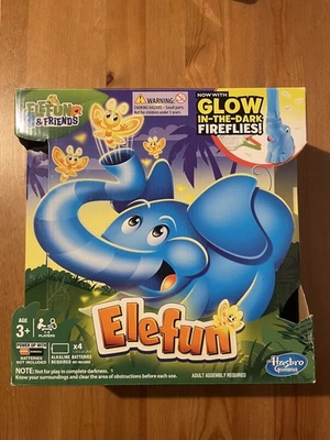 Elefun Glow in the Dark Fireflies Game Hasbro 2012 Complete Working EXC CON - Image 1 of 4
