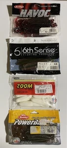 Esche Plastica Morbida 4 Confezioni - Misure e Colori Assortiti Pesca 6° Senso Havoc Zoom - Foto 1 di 9