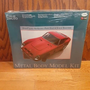 Factory Sealed Testors Ferrari 250 GTO Metal Body 1989 Model Kit # 159 - Picture 1 of 4