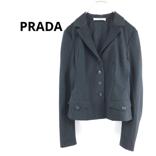 Giacca Sartoriale Prada 38 Made In Italy Punto Elasticizzato
