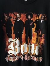 New Bone Thugs n Harmony T-shirt XL - black brown tee rare hip hop fire 90s y2k