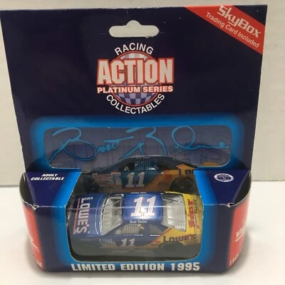 Action Platinum Brett Bodine #11 Lowes Ford Thunderbird 1995 1/64 Winston Nuevo Foto 1 de 4