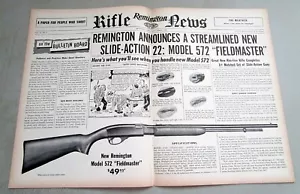 Remington modelo 572 1955 rifle Fieldmaster original anuncio impreso en el centro - Imagen 1 de 1