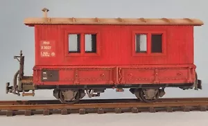 1/87 H0m RhB X 9027 Malerwagen. No Bemo - Bild 1 von 6