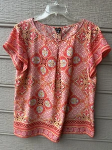 Rafaella Women Floral Blouse 1X - Picture 1 of 2