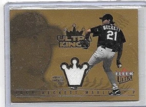 JERSEY JOSH BECKETT 2005 FLEER ULTRA ULTRA KINGS JUEGO USADA #/150 ~ MARLINS - Imagen 1 de 1