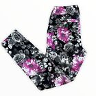Candies Black Gray And Pink Floral Pattern Skinny Jeans Juniors Size 3