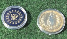 John Wick Continental Hotel & Adjudicator Coin Set in Coin Covers Cosplay Prop