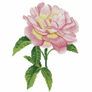 Diamond Dotz Diamond Painting Kit: Pink Rose - Picture 1 of 1