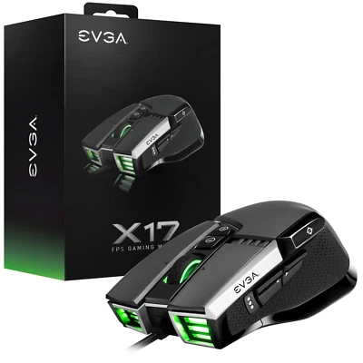 EVGA X17 GAMING MOUSE GREY - Image 1 of 4