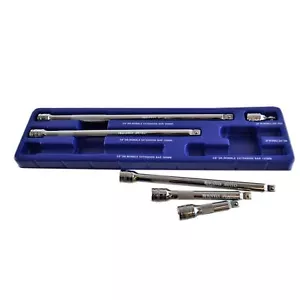 3/8 Zoll Antrieb Wackel drehbar Steckschlüssel Verlängerungsstab Set 38 mm - 300 mm 6 Stck. - Bild 1 von 3