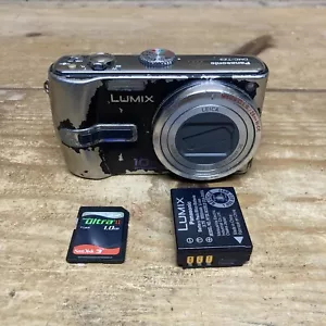 Panasonic LUMIX DMC-TZ3 7.2MP Digital Camera ROUGH CONDITION BUT WORKS GREAT - Picture 1 of 19