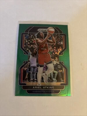 2022 Panini Prizm WNBA - Green Prizm #129 Ariel Atkins - Image 1 of 2