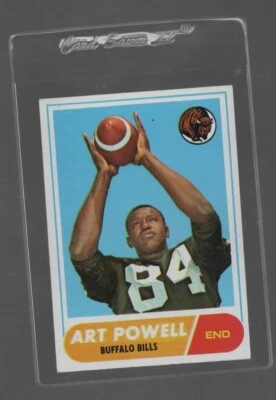 1968 TOPPS ART POWELL # 71 BUFFALO BILLS EX-MT - Image 1 of 2