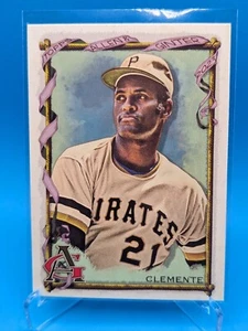 2023 Topps Allen & Ginter Roberto Clemente Pittsburgh Pirates #27 HOF - Picture 1 of 2