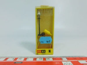 AG829-0, 5 Brawa N Gauge Lamp Post / Gas 1526 - Height Approx. 1 5/8in Mint +Box - Picture 1 of 1