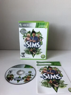 The Sims 3 Xbox 360 CIB (Microsoft Xbox 360, 2010) Complete Tested & Working - Image 1 of 3