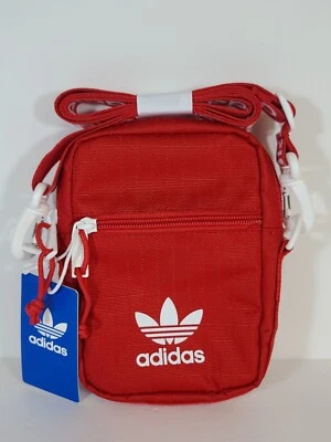 Adidas Originals Unisex Festival Crossbody Bag - Red/White - Image 1 of 4