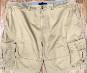 PANTALONES CORTOS CARGO TOMMY HILFIGER REGULAR FIT 100% ALGODÓN CAQUI Talla 44 - Imagen 1 de 3