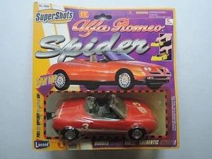 ALFA ROMEO 1997 SPIDER in Red by SUPER SHOTS / Lanard Toys - Picture 1 of 24