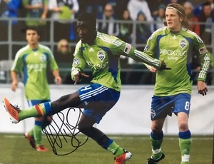 Michael Tetteh Seattle Sounders Sounders Signed 8x10 Photo Autographed Picture - Picture 1 of 1