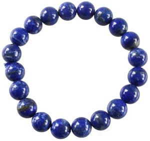 Bracelet Perles Rondes Lapis Lazuli - 10 mm - Picture 1 of 1
