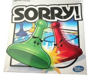 New Sealed Sorry! Kids Board Game, Family Board Game. 2 to 4 Players HASBRO - Picture 1 of 2