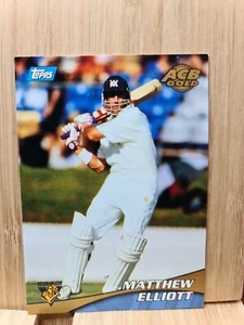 MATTHEW ELLIOTT🏆1999/2000 #44 ACB GOLD Bushrangers Trading Card🏆FREE POST - Picture 1 of 2