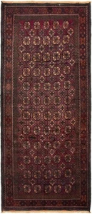 Vintage Hand-knotted Runner Rug 4'2" x 9'10" Traditional Wool Carpet - Picture 1 of 9