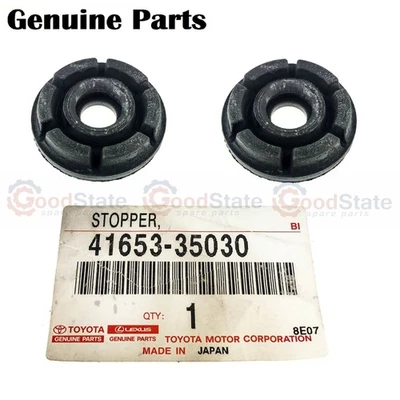 Genuine Toyota Prado RZJ90 LJ95 LJ90 KZJ95 Front Diff Mount Upper Bush Rubber x2 - Image 1 of 3
