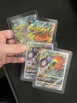 Charizard 批量 Pokemon 卡系列 Vstar V Tcg Full Arts SWSH260 Swsh262 近乎完好 + — 第 1/3 张图片