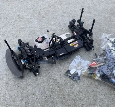 Tamiya TG.10 Mk.2 Châssis 2 Vitesses TRF tg10 RC Radio Control Châssis EN L'ÉTAT - Photo 1/4