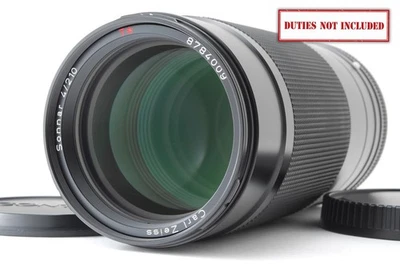 [Top MINT] Contax Carl Zeiss Sonnar T* 210mm F/4 Lens for 645 From JAPAN - Image 1 of 4