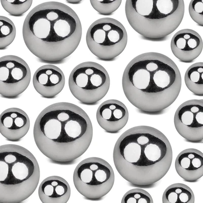 80 Piezas Perlas Flotantes Sin Agujero para Jarrones de Vidrio Centro de Mesa, Guisante Plateado Flotante Foto 1 de 4