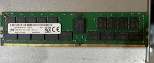 32 Micron 32GB 2Rx4 PC4-2933Y-RB2-12 ECC REG Sever Memory MTA36ASF4G72PZ-2G9E2VI - Picture 1 of 1