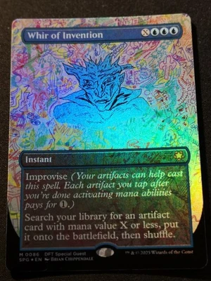 Whir Of Invention - Foil - Borderless - SPG - MTG - EN - NM - 0086 - Image 1 of 2