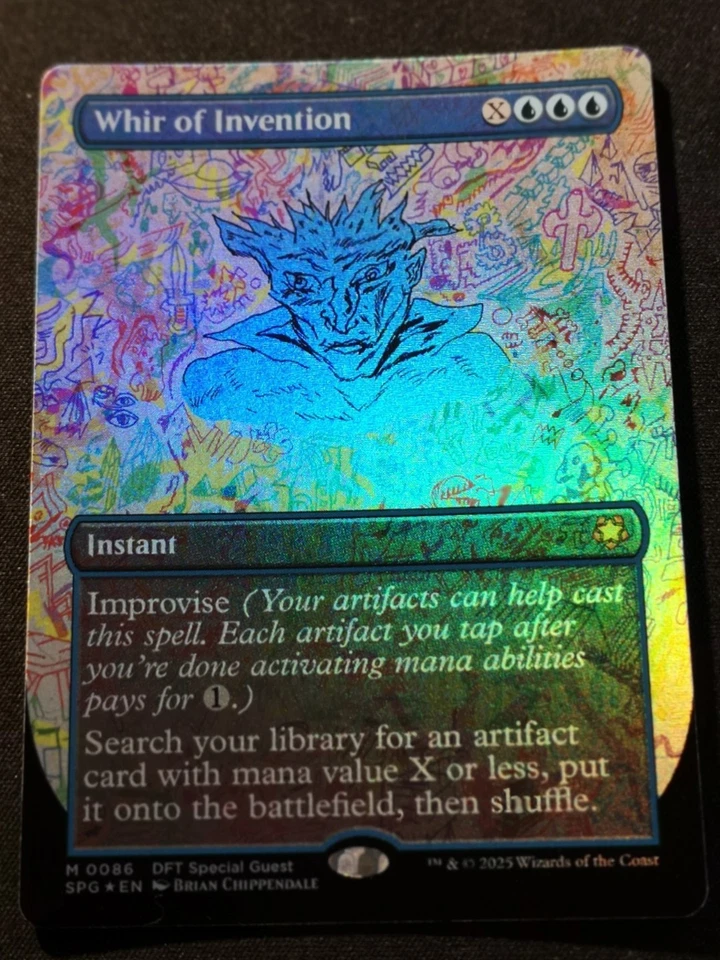 Whir Of Invention - Foil - Borderless - SPG - MTG - EN - NM - 0086 - Image 1 of 2