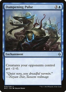 Dampening Pulse - BFZ (Battle for Zendikar) #75 MTG Magic The Gathering - Picture 1 of 1