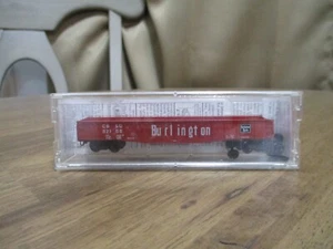 MICRO TRAINS # 46030 CB & Q - BURLINGTON 50' GONDOLA CAR # 82188 N SCALE - Picture 1 of 4
