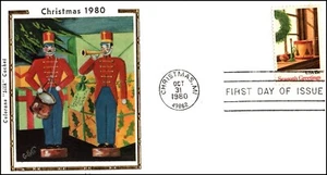 USA FDC - 1980 - Christmas, Scott # 1843, Colorano FDC - Picture 1 of 1